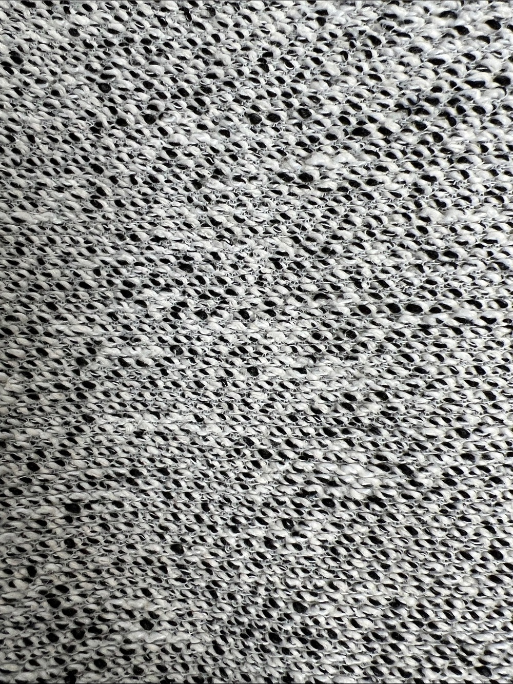 LOFT Marbled Black and White Crewneck Long Sleeve Sweater - Picture 5 of 10